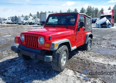 2004 Jeep Wrangler X from USA, damaged, VIN 1J4FA39S84P763579